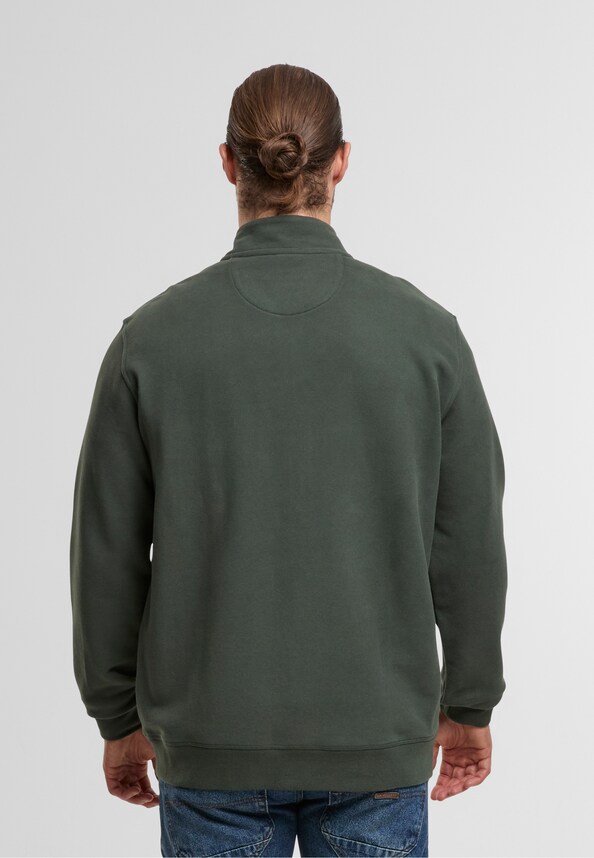 Sweat Stand-Up Cardigan-1