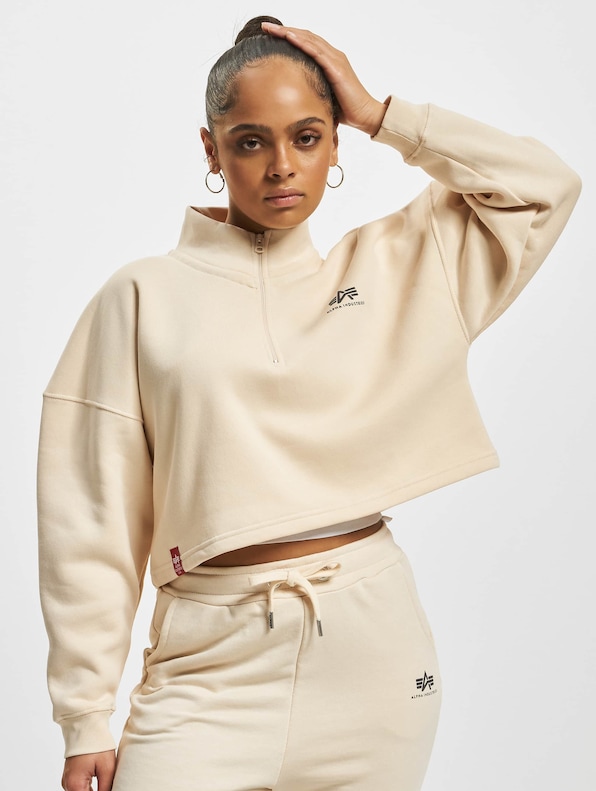  Half Zip Cropped-0