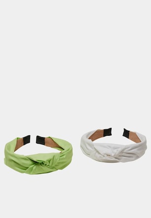 Urban Classics Light Headband With Knot 2-Pack