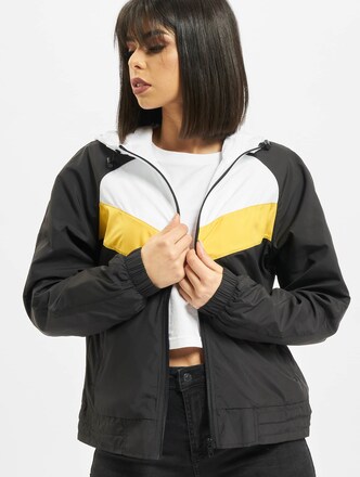 Ladies 3-Tone Windbreaker