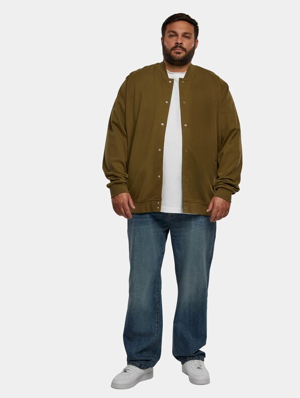 Ultra Heavy Solid College Jacket-3