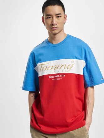 Tommy Jeans Archive T-Shirt Deep Crimson/Multi