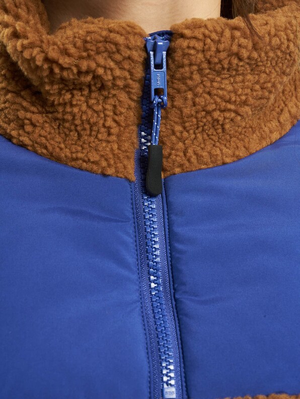 Ladies Sherpa 3-Tone Pull Over-5