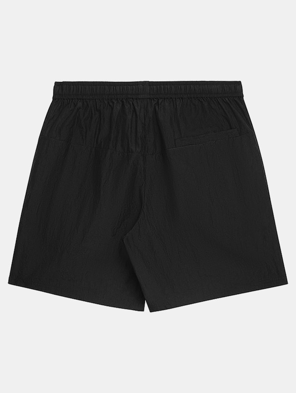 Elementary Crushed Shorts Black-1