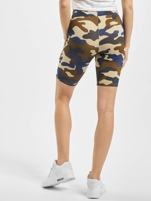 High Waist Camo Tech Cycle Double Pack-5