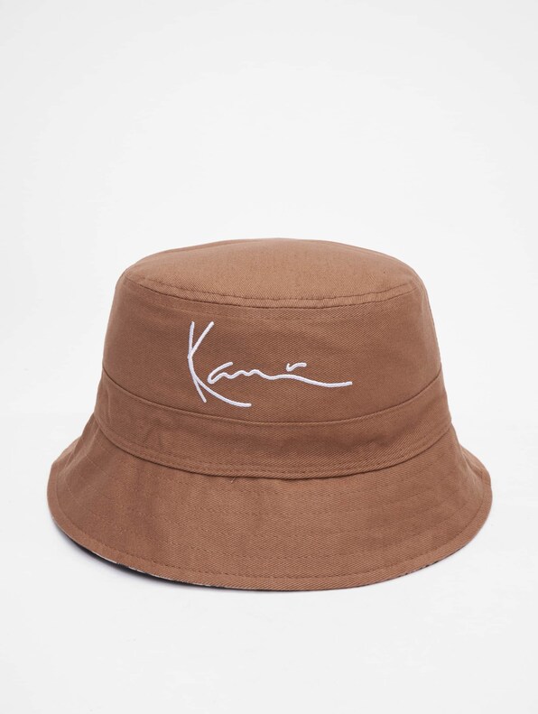 KA214-005-1 Signature Paisley Bucket Hat brown/sand-5