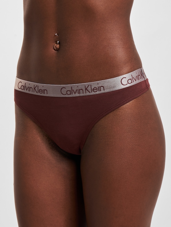 Calvin Klein Thong 3 Pack Unterwäsche-7