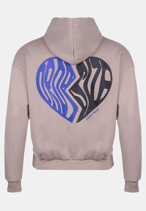 HEAVY OVERSIZE BROKEN HEART HOODIE-4