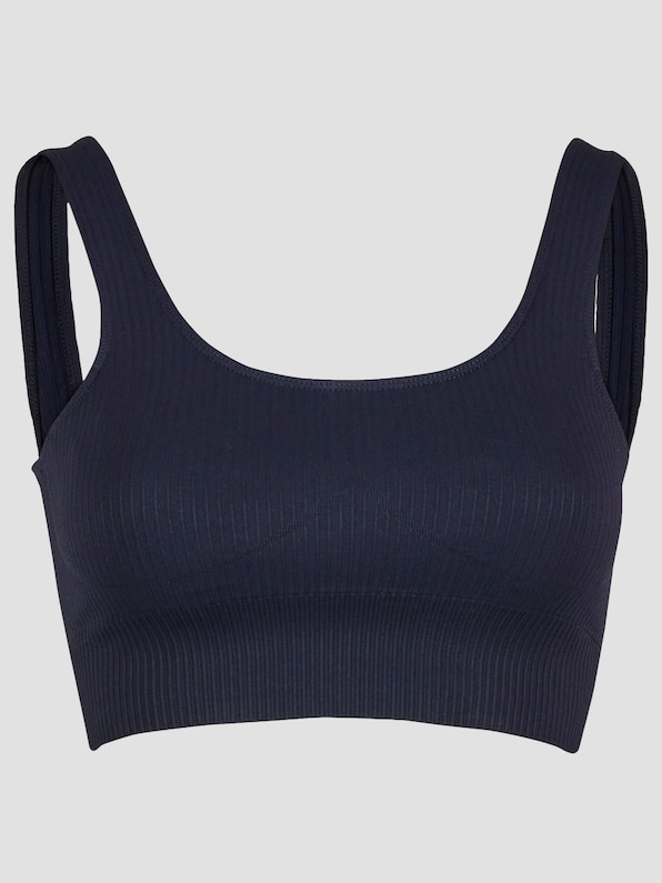 Ribbed Seamless Bra -4