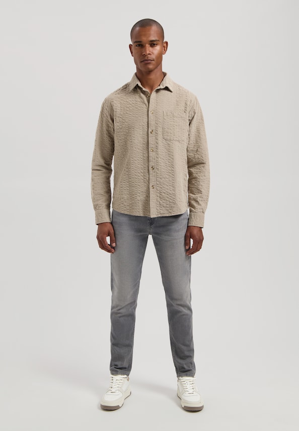 Patric Shirt Seersucker Ribcord-2