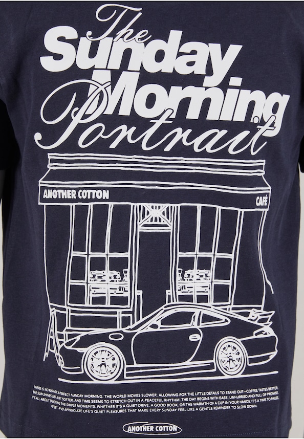 Sunday Morning Oversized T-Shirt-0