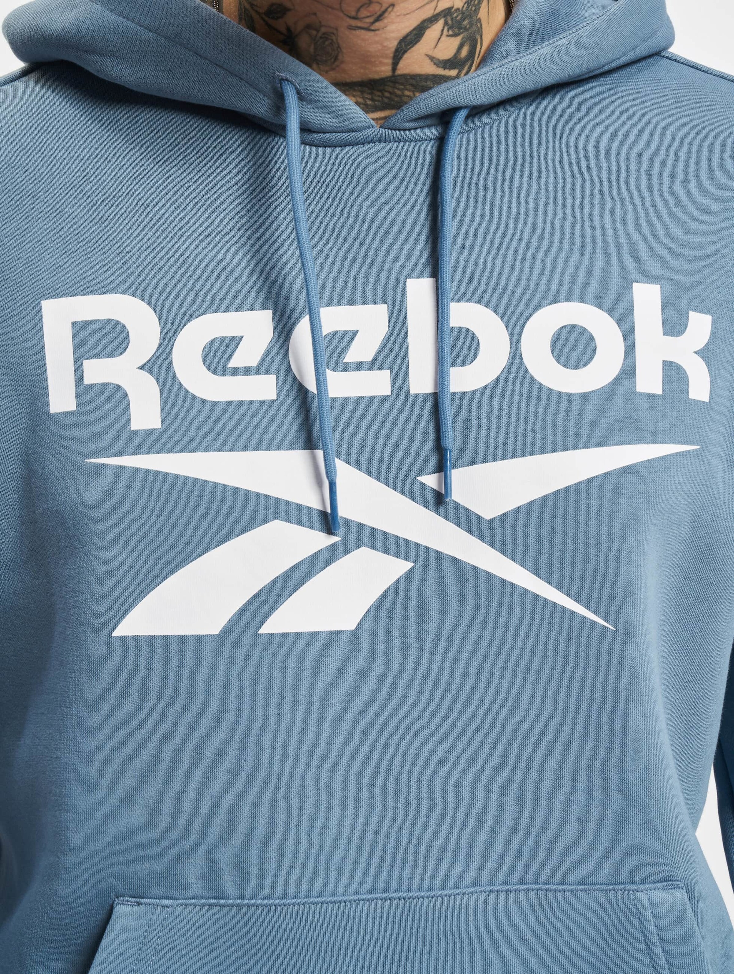 Blue reebok online hoodie