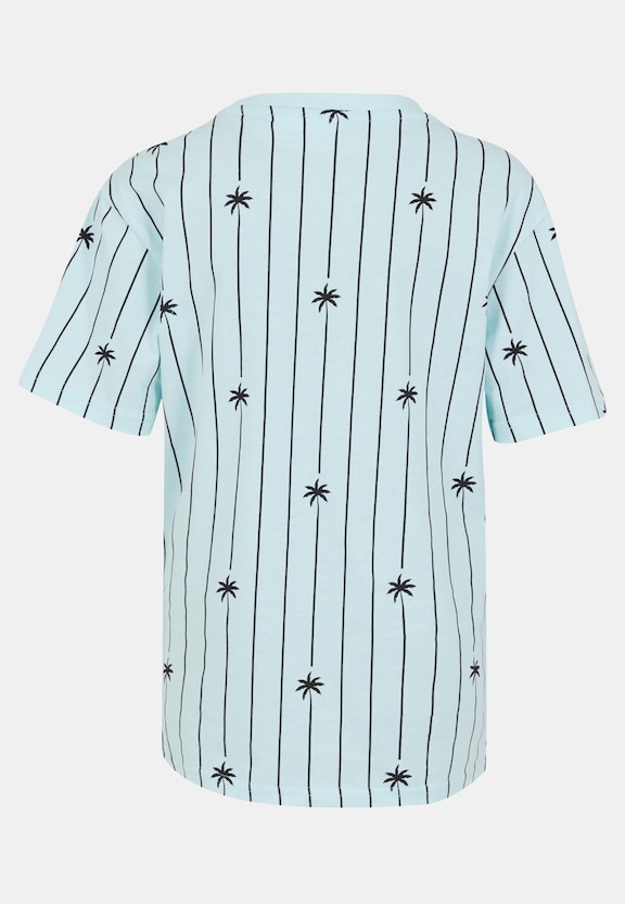 Signature Palm Pinstripe-1