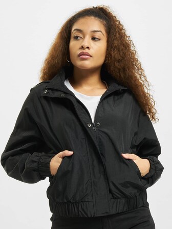 Oversized Shiny Crinkle Nylon