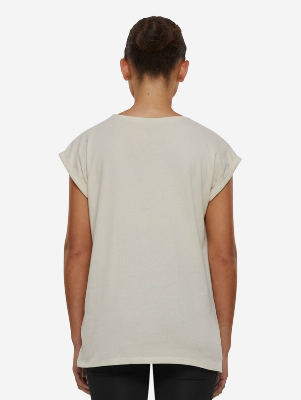 Ladies Extended Shoulder Tee-1