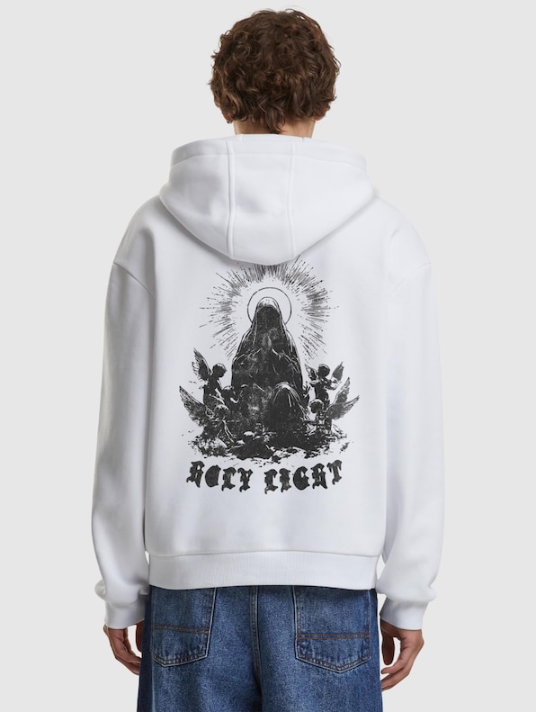 Mister Tee Holy Light Fluffy Hoody-1