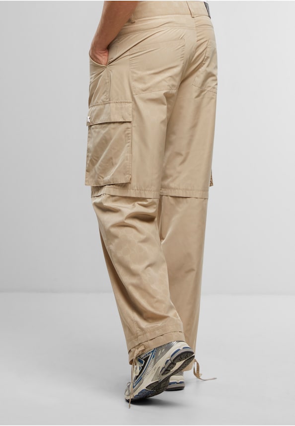 PEQUS Aether Monogram Parachute Pants-1