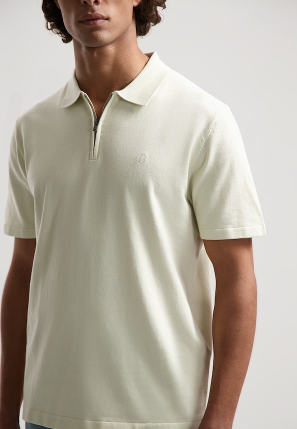 Dorian Zip Polo-3