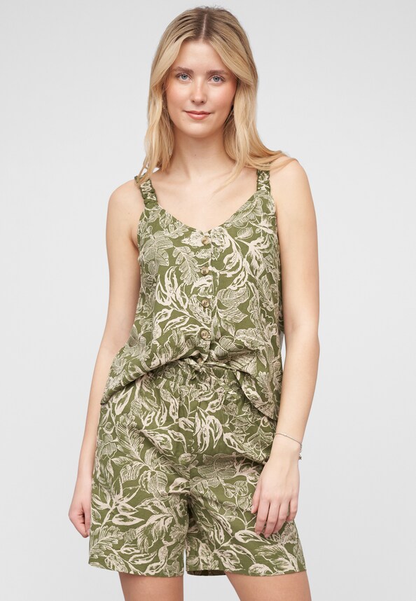 VIETNI TIA FRILL STRAP TOP-0