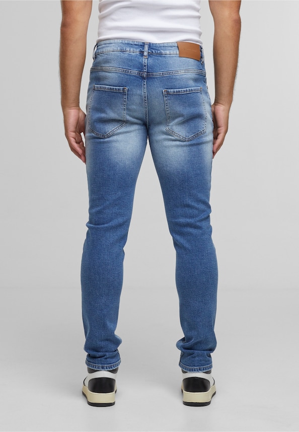 VICTOR RIPPED SLIM FIT JEANS-1