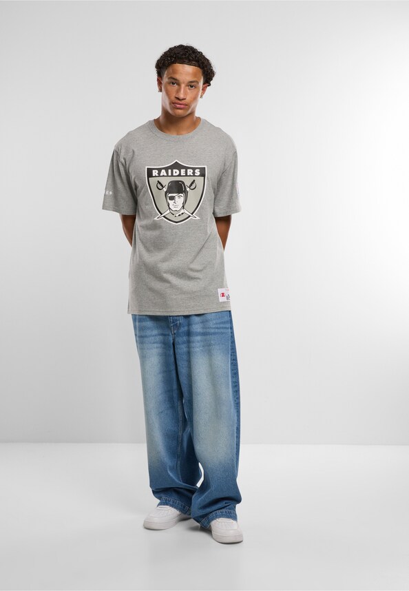 Mitchell & Ness NBA Team Origins - Oakland Raiders T-Shirt-2