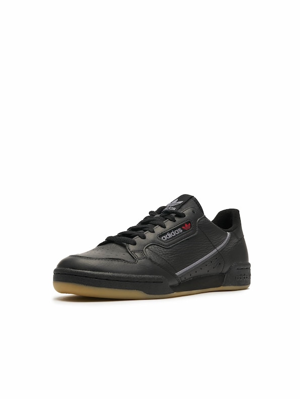 Adidas Originals Continental 80 Sneakers Core Black/Grey Three F17/Gum-1