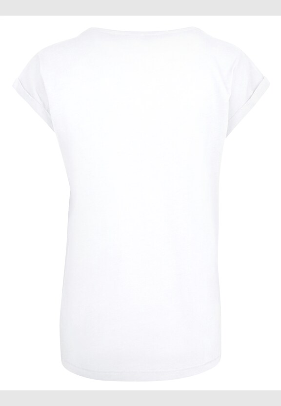 Ladies Flamingo Extended Shoulder Tee-3