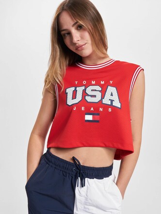 Tommy Jeans Crp Usa Basketball Tanktop