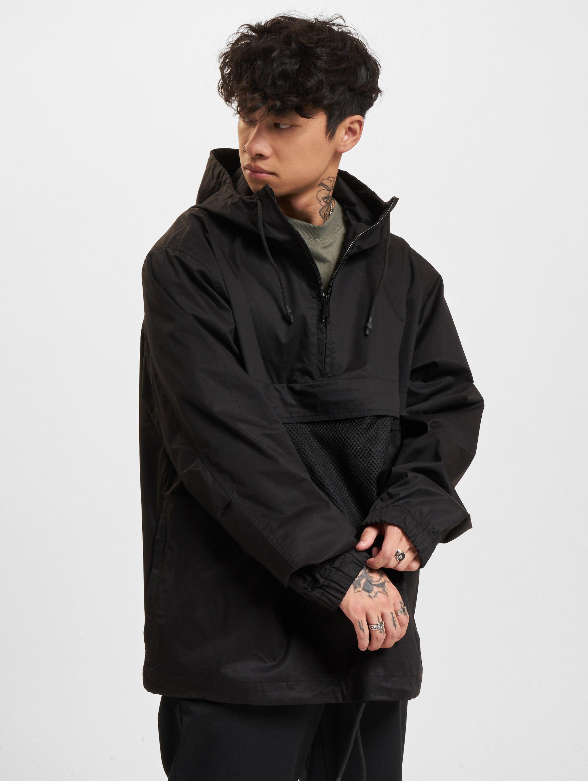 Carhartt WIP Anker Windbreaker Männer,Unisex op kleur zwart, Maat XXL