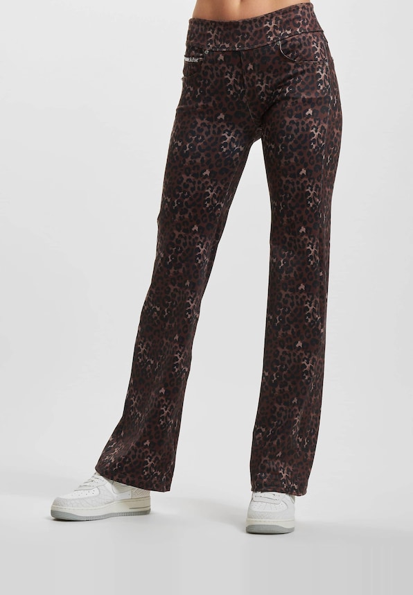 N.O.W. Yoga Tech Umschlagbarer Taillenbund Comfort Hose Mid Waist Wide Leg-2