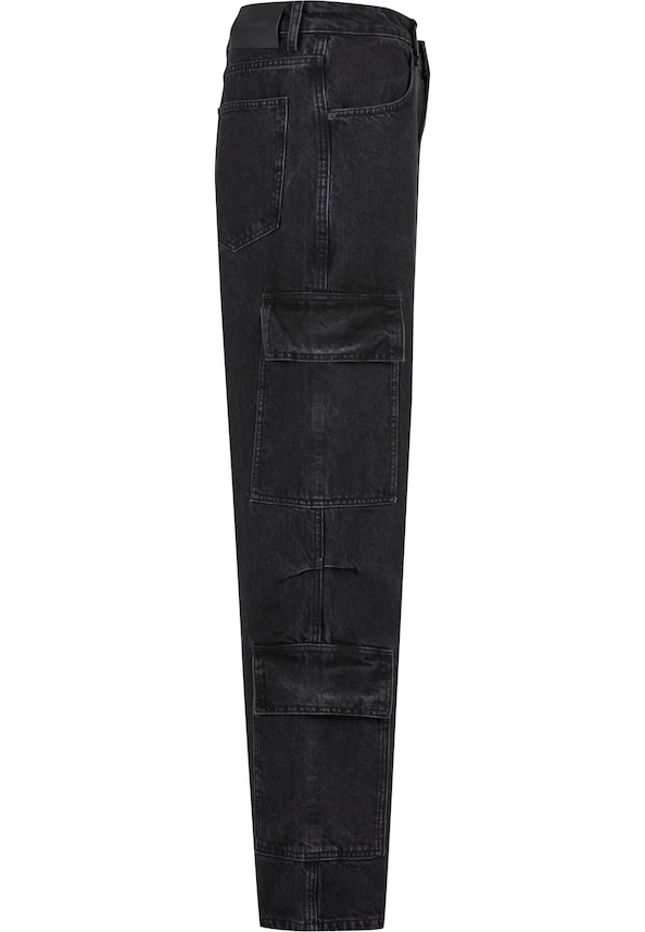 Vorin Cargo Baggy Jeans-6