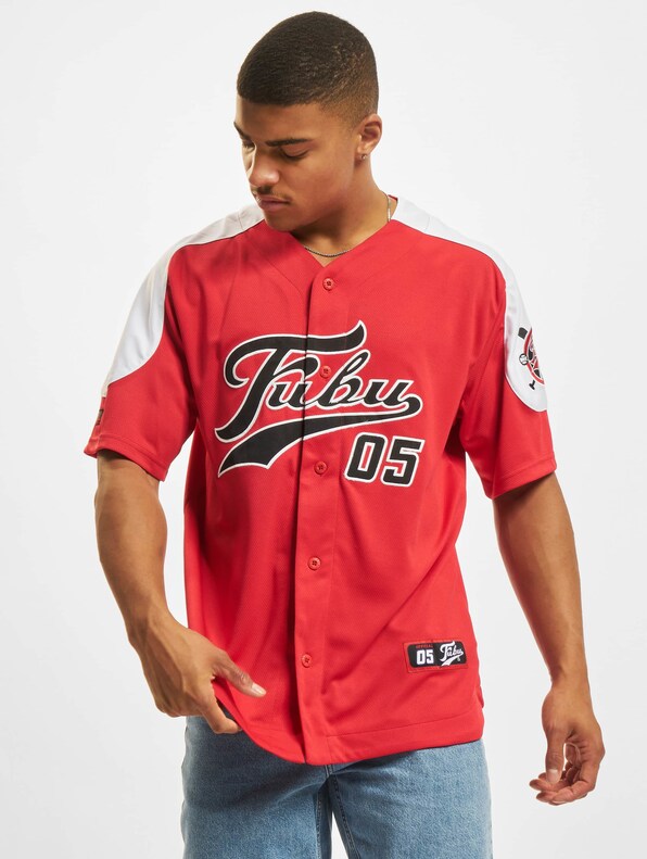 FM222-019-1 FUBU Varsity Block Baseball Jersey-2