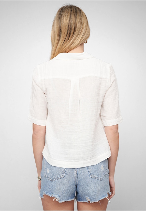 Pieces Damen lockere 2/4 Arm-1