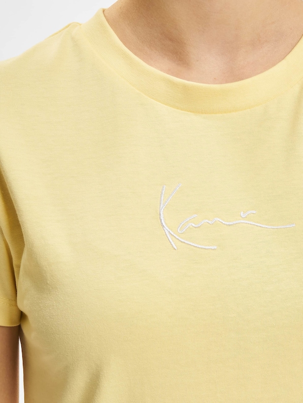 KW221-001-2 Small Signature Tee light yellow-3