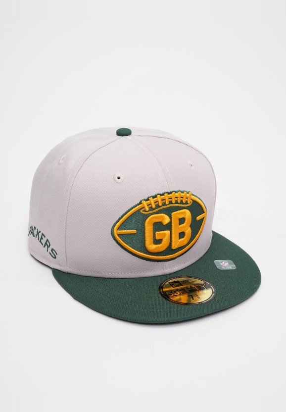 New Era NFL Slhis 59Fifty Green Bay Packers Fitted Caps-1