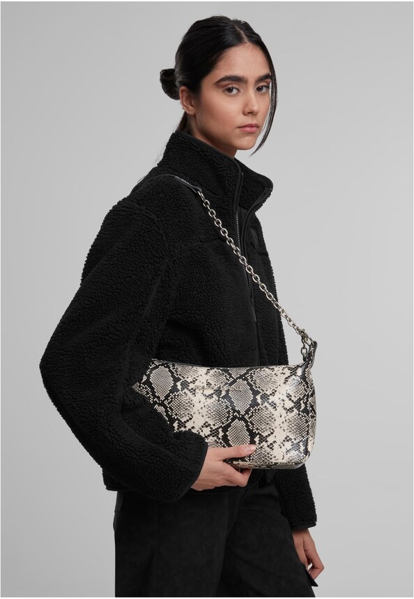 Kk Retro Snakeskin Shoulder Bag-0