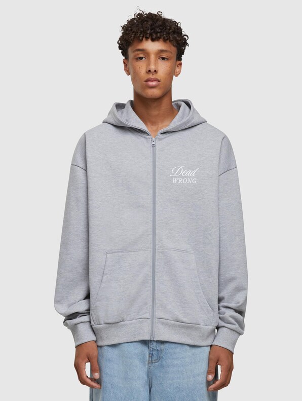 Mister Tee Dangerous Grounds Oversize Zip Hoody-2