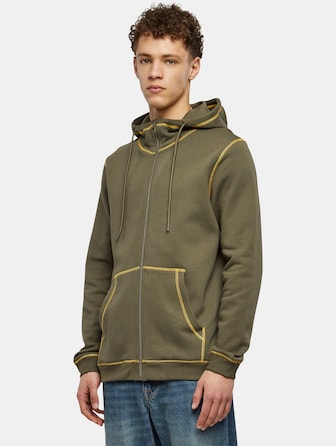 Organic Contrast Flatlock Stitched 