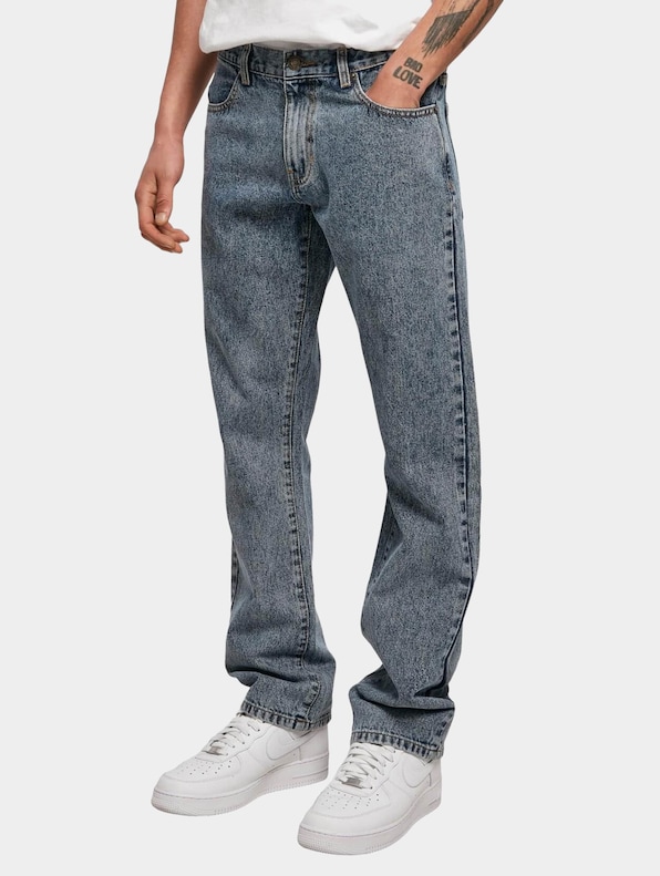 Urban Classics Organic Straight Leg Straight Fit Jeans-0