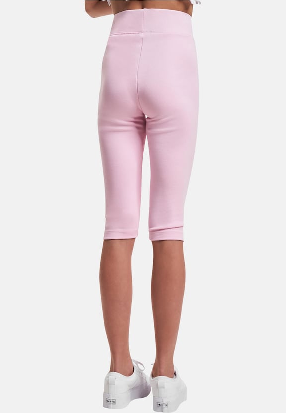 Girls High Waist Cycle Shorts-1