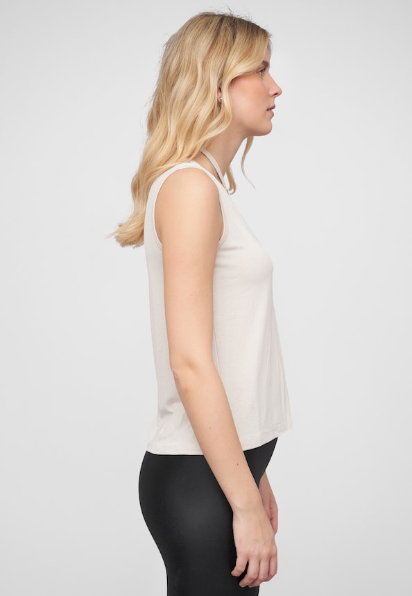 Cloud 5ive Viscose Neckholder Top with Ring-Detail-3