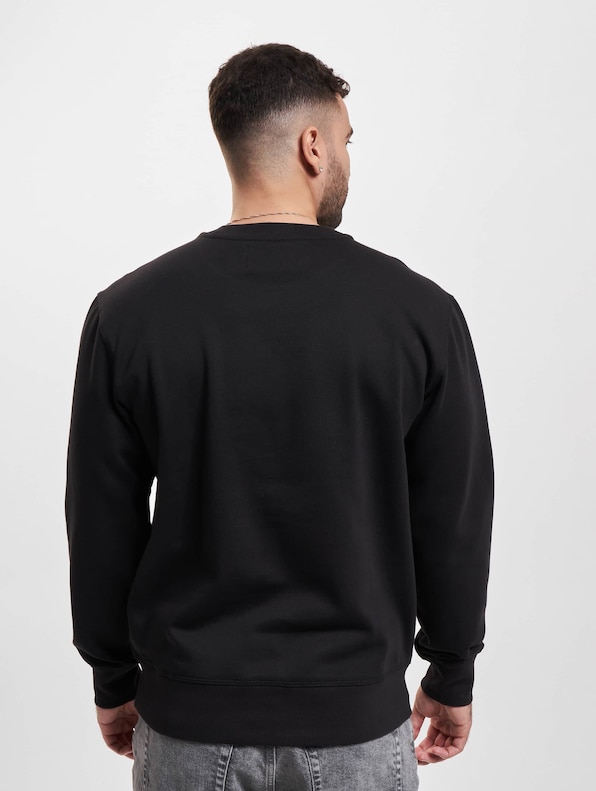 Calvin Klein Jeans Blurred Address Logo Crew Neck Sweater-1