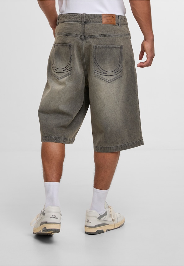 OG Washed Relaxed Baggy Jorts-1
