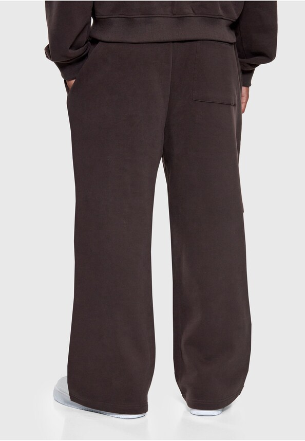 EMBROIDERY BAGGY OPEN LEG JOGGER-1