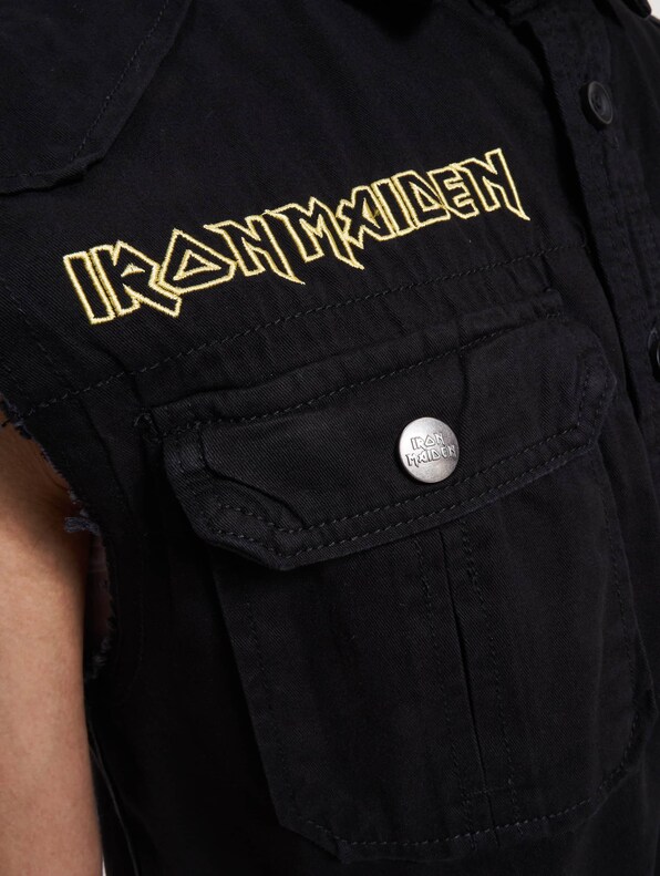 Brandit Iron Maiden Vintage Sleeveless FOTD Shirt-6