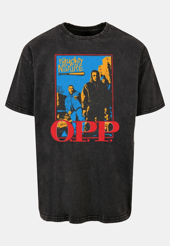 Naughty By Nature - OPP Vint Acid Washed Heavy Oversized Tee-4