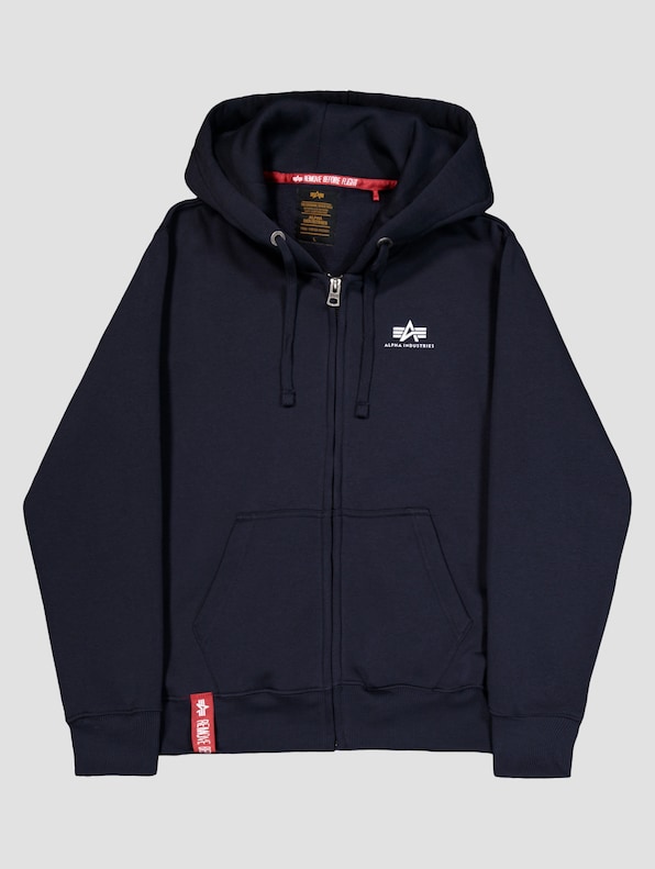 Alpha Industries Basic Zip Hoodies-0