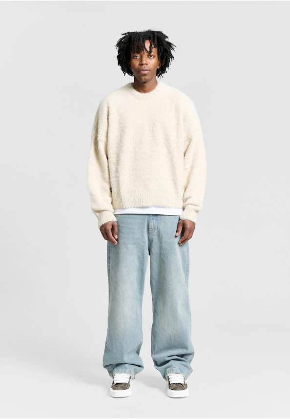Essential Furry Knit Sweater-3