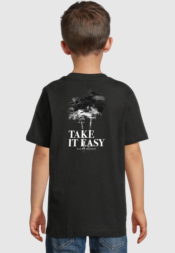 Kids Take It Easy Palm Paradise Tee-1