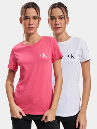 Calvin Klein Jeans 2-Pack Monologo Slim T-Shirt